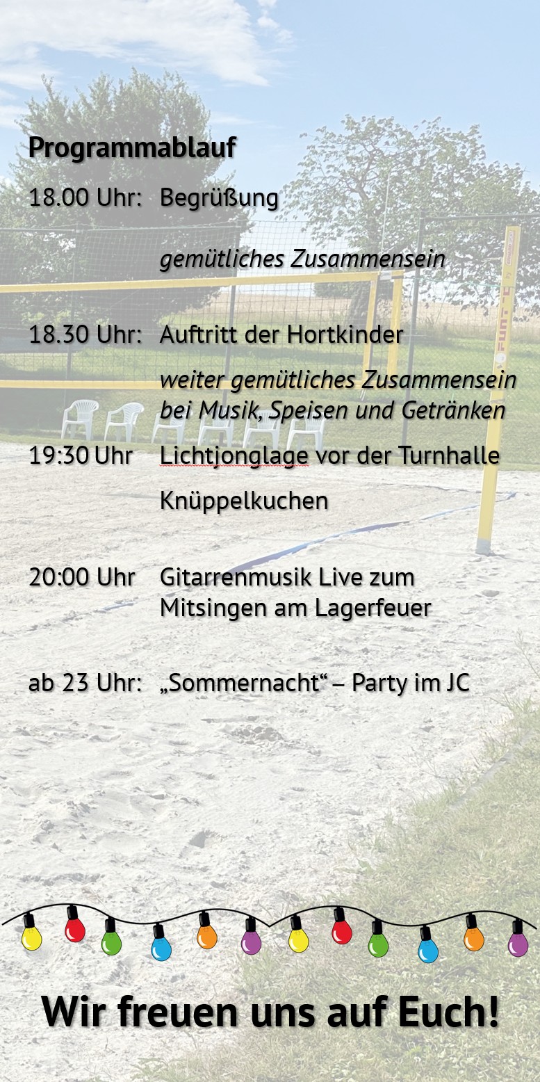 Programm Dorfabend 