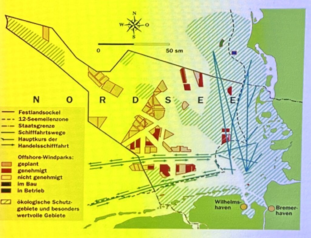 Offshore-Windparkpläne im Wattenmeer